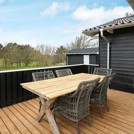 בית נופש Three-bedroom Holiday In Hjorring 10 Lønstrup